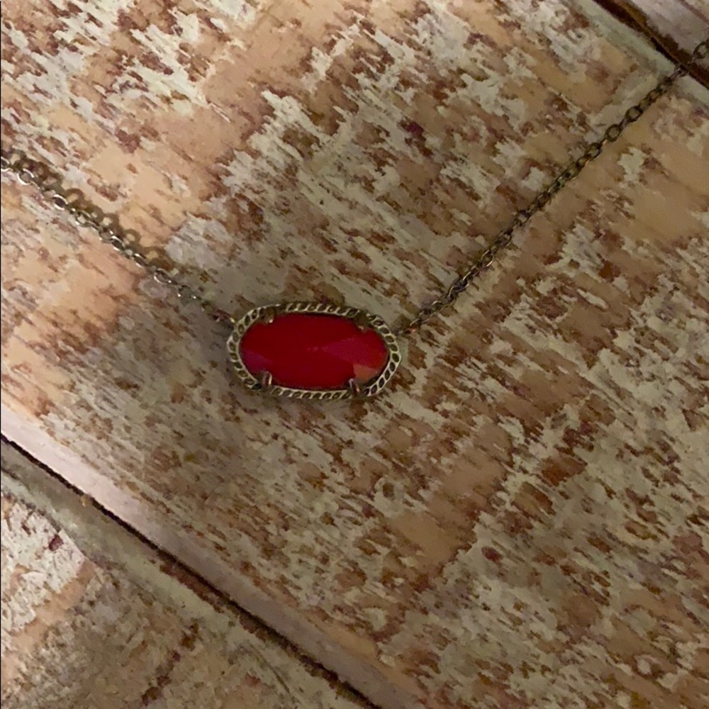 Red Kendra Scott Choker